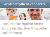 Berufshaftpflicht Versicherung für Zahnaerzte