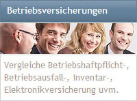 Betriebsversicherung Vergleich