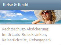 Reise- und Rechtsschutzversicherung Vergleich
