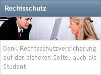 Studenten Rechtsschutz Vergleich