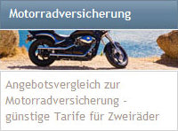 Motorradversicherung Vergleich